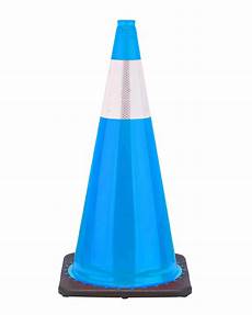Blue Traffic Cones
