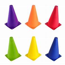 Coloured Traffic Cones
