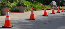 Driveway Safety Cones
