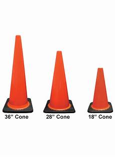 Orange Barricade Cones