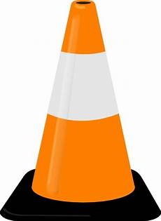 Orange Caution Cones