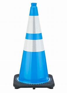 Blue Parking Cones