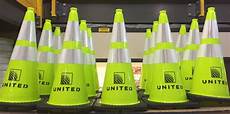 Blue Parking Cones