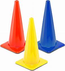 Colored Traffic Cones