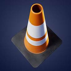 Coloured Road Cones