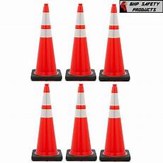 Orange Highway Cones