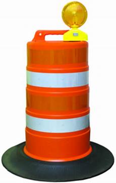 Orange Traffic Barrels