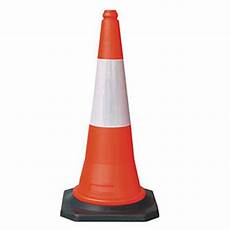 Orange Warning Cones
