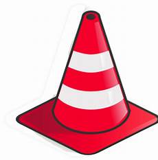 Orange Work Cones