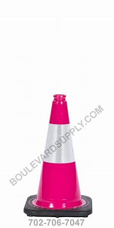 Pink Safety Cones