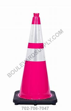 Pink Safety Cones