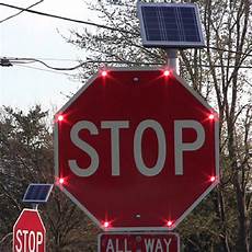 Solar Traffic Signs