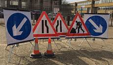 Traffic Cone Signage