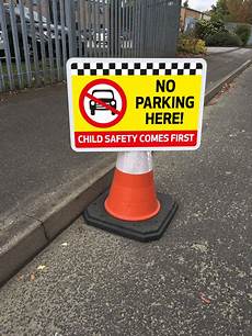 Traffic Cone Signage